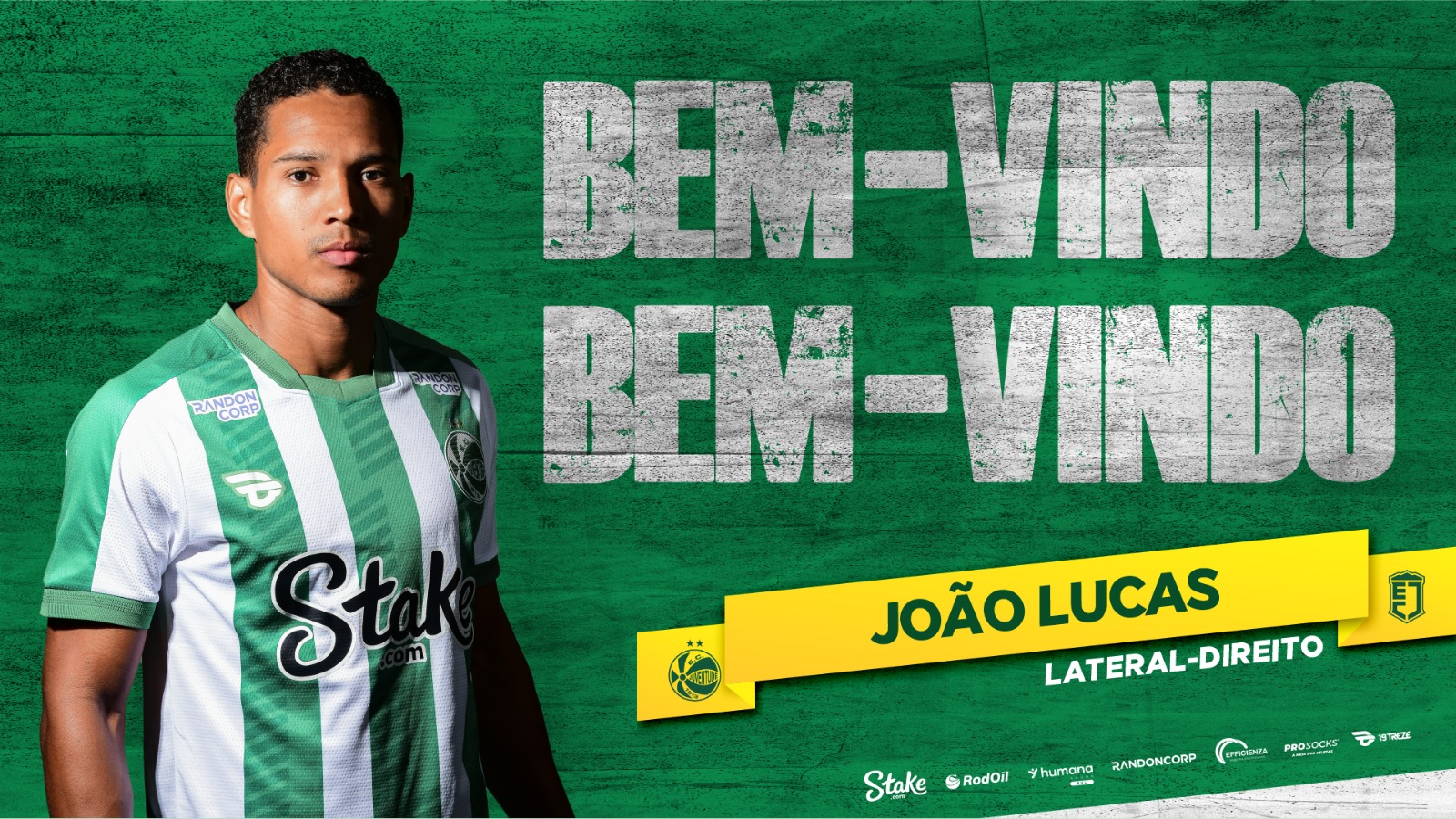 Lateral-direito João Lucas é o novo reforço do Verdão
