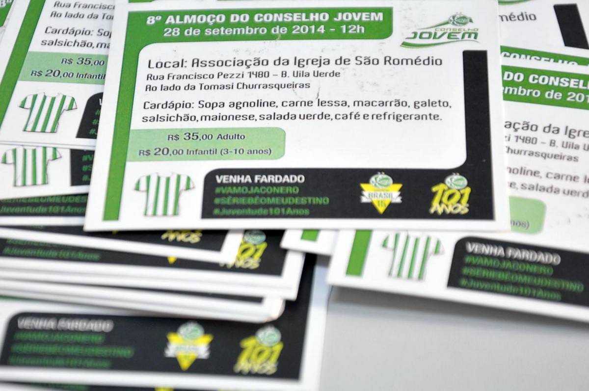 Participe do almoço do Conselho Jovem