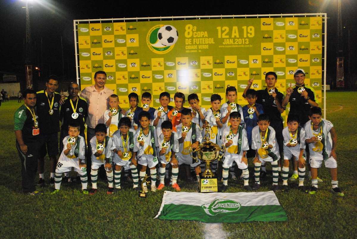 Juventude sub-10 é campeão da Copa Cidade Verde