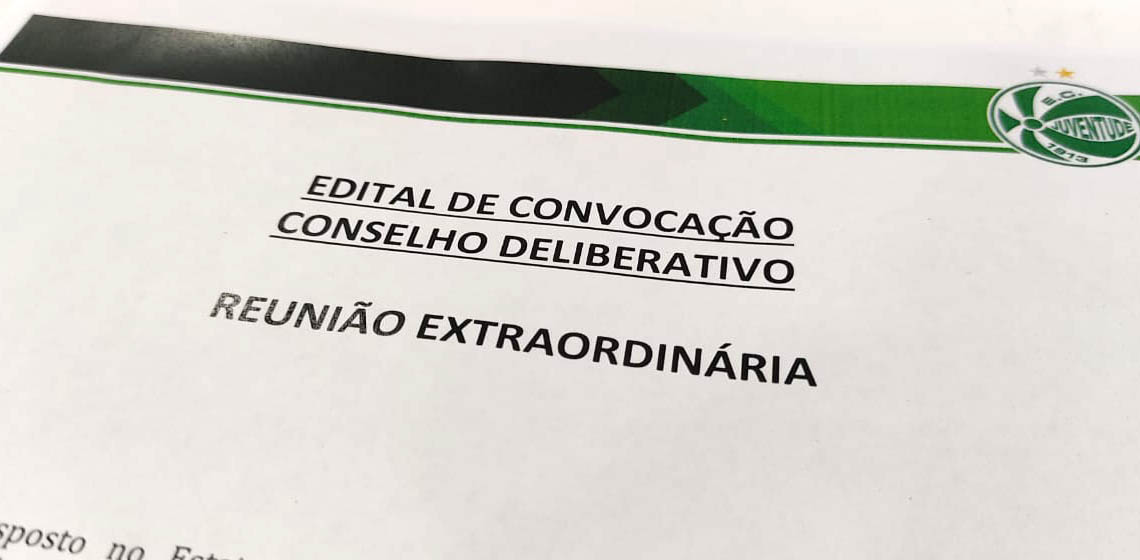 Conselheiro: participe da reunião do Conselho Deliberativo no dia 18 de outubro