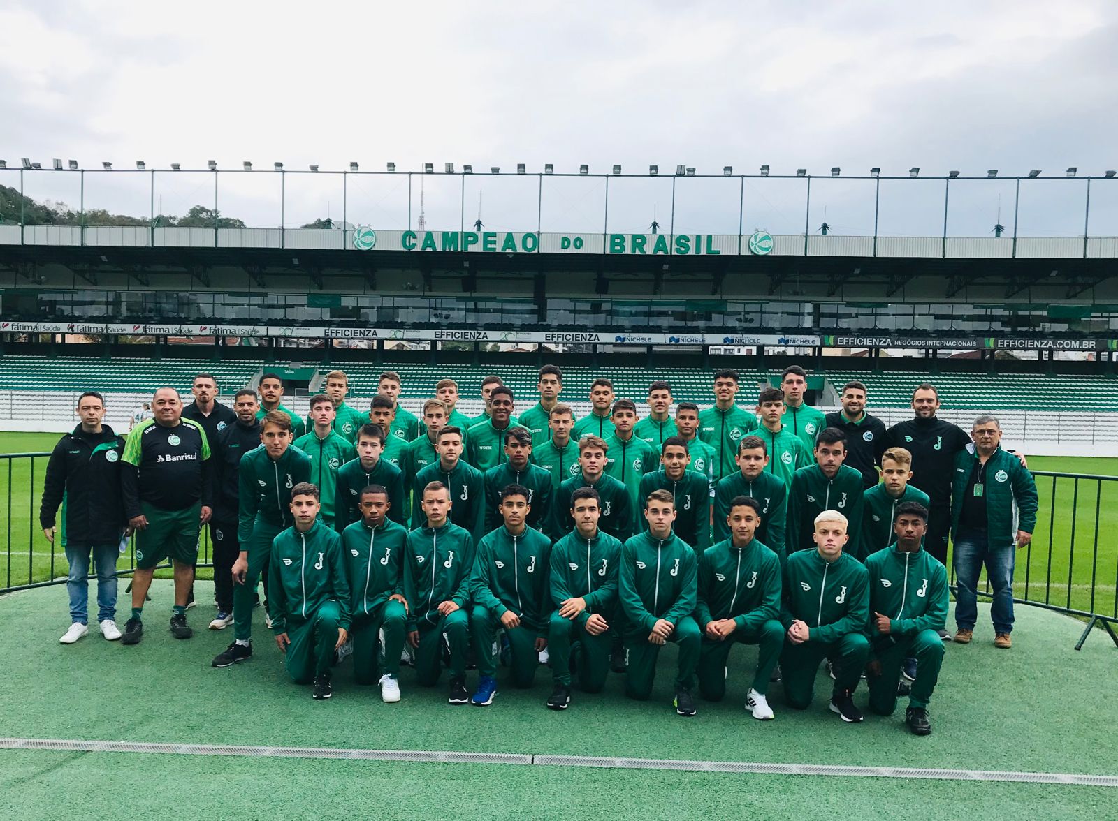 Categorias sub-14 e sub-15 prontas para a estreia no Sul-Brasileiro