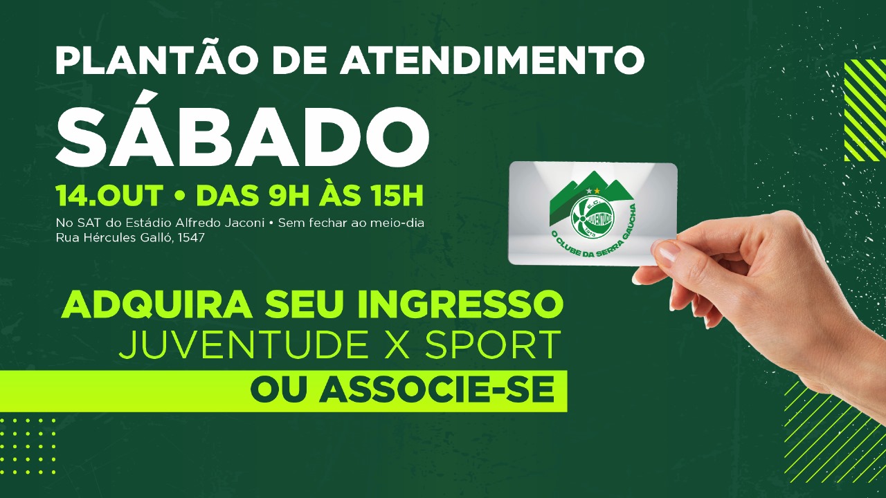 Juventude realizará plantão de atendimento neste sábado (14)