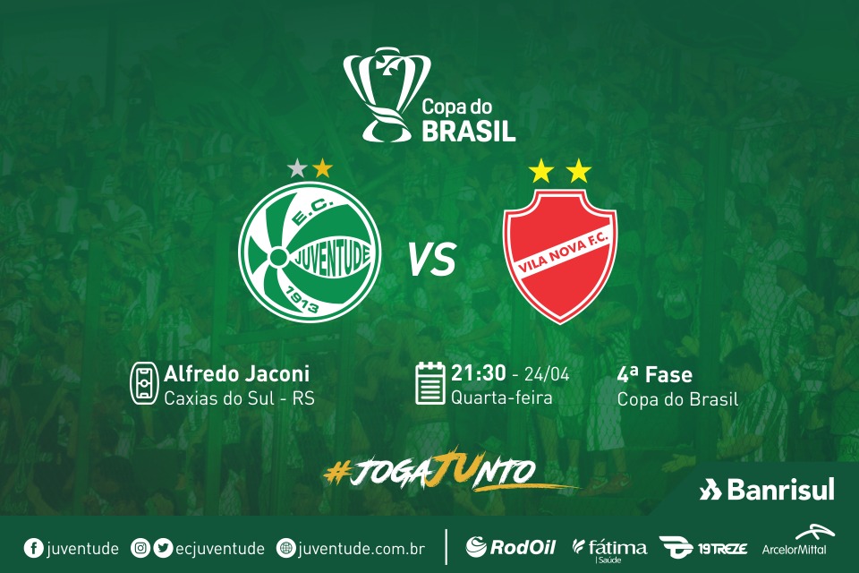 Juventude x Vila Nova: serviço de jogo