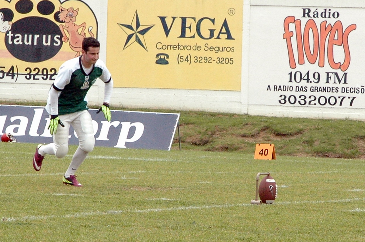 Matheus Ely na seleção do Torneio Touchdown
