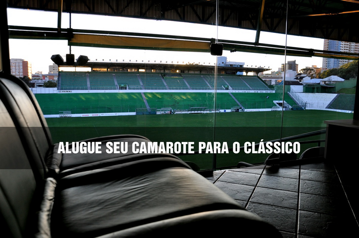 Alugue um camarote para o clássico Ca-Ju