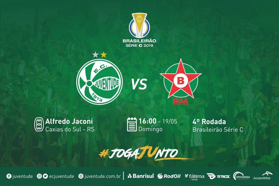 Juventude x Boa Esporte: serviço de jogo