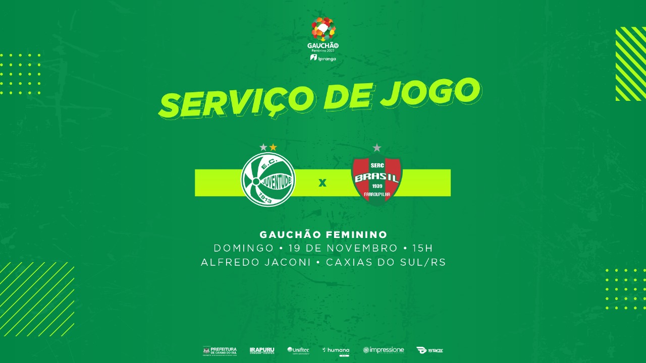 Na decisão do título do Interior, Juventude enfrenta o Brasil de Farroupilha, no Alfredo Jaconi