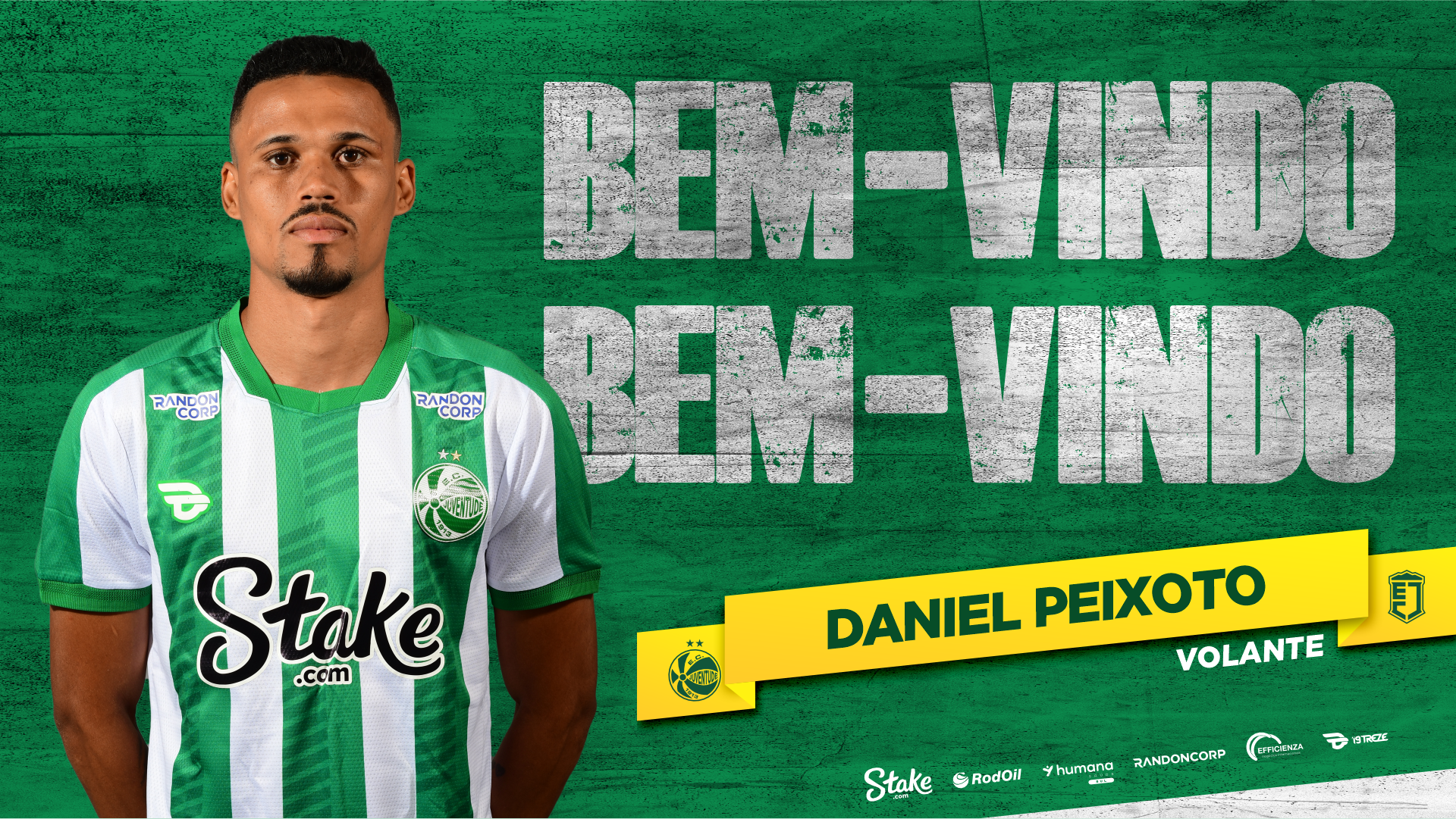Juventude confirma contratação do volante Daniel Peixoto