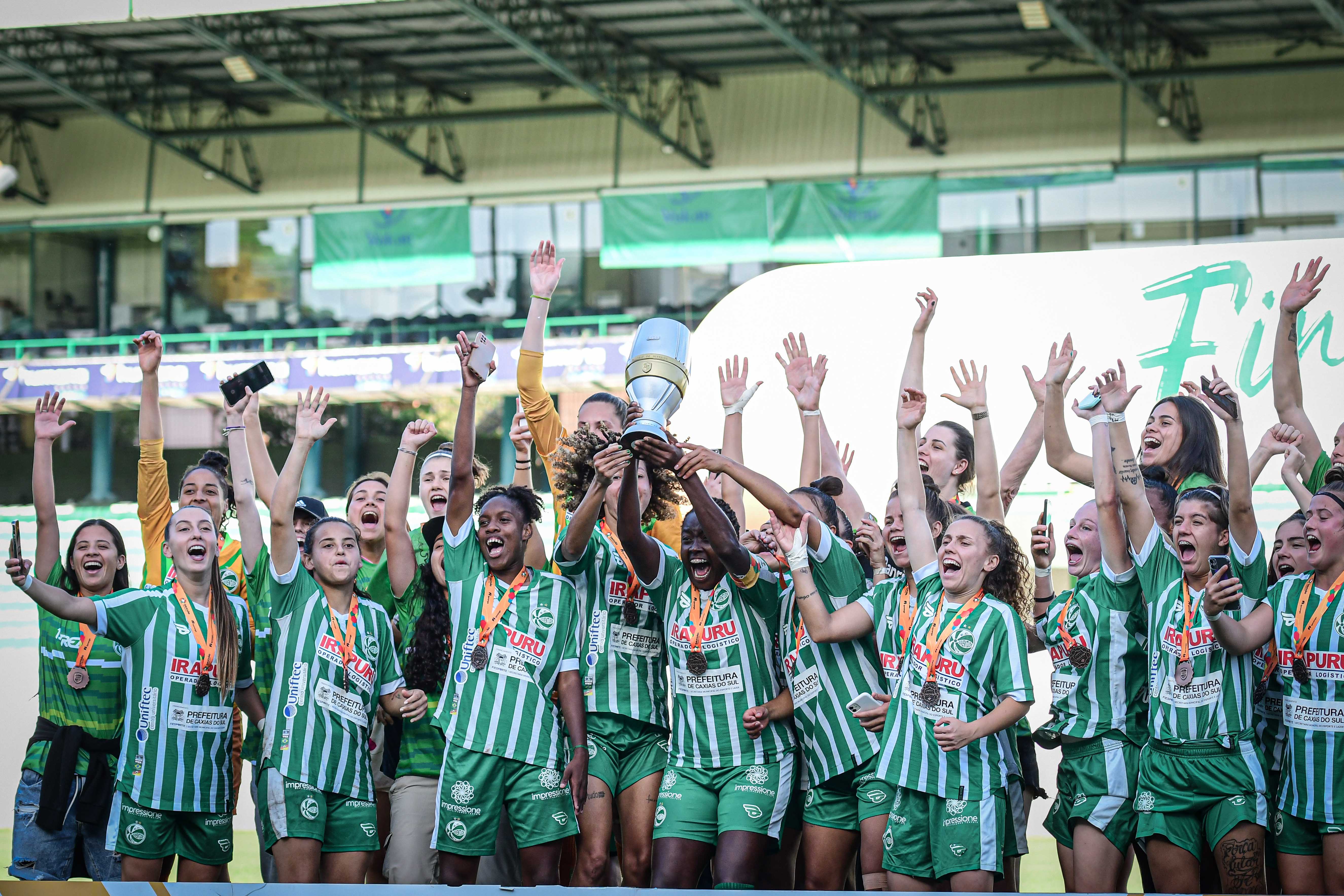 Bicampeãs! Juventude vence o Brasil-Far e conquista o título do Interior do Gauchão