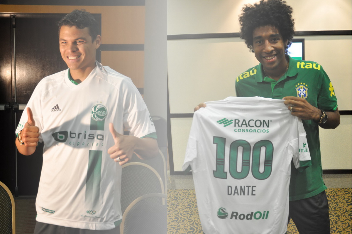 Juventude parabeniza Thiago Silva e Dante pela convocação