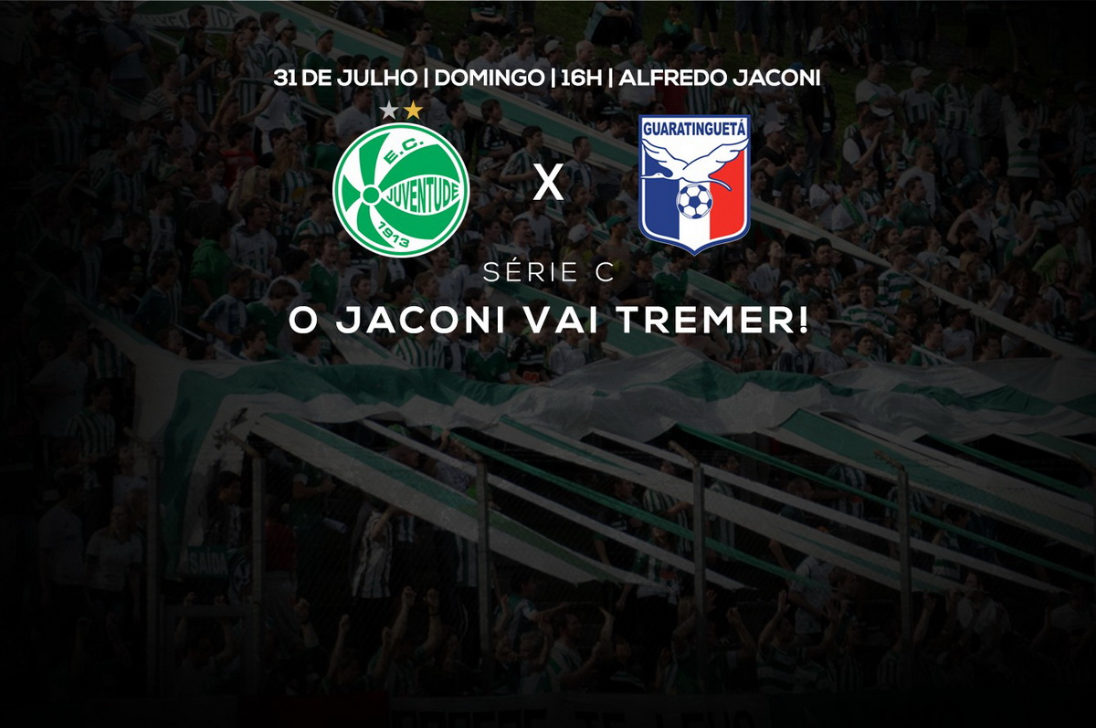 Juventude x Guaratinguetá: serviço de jogo