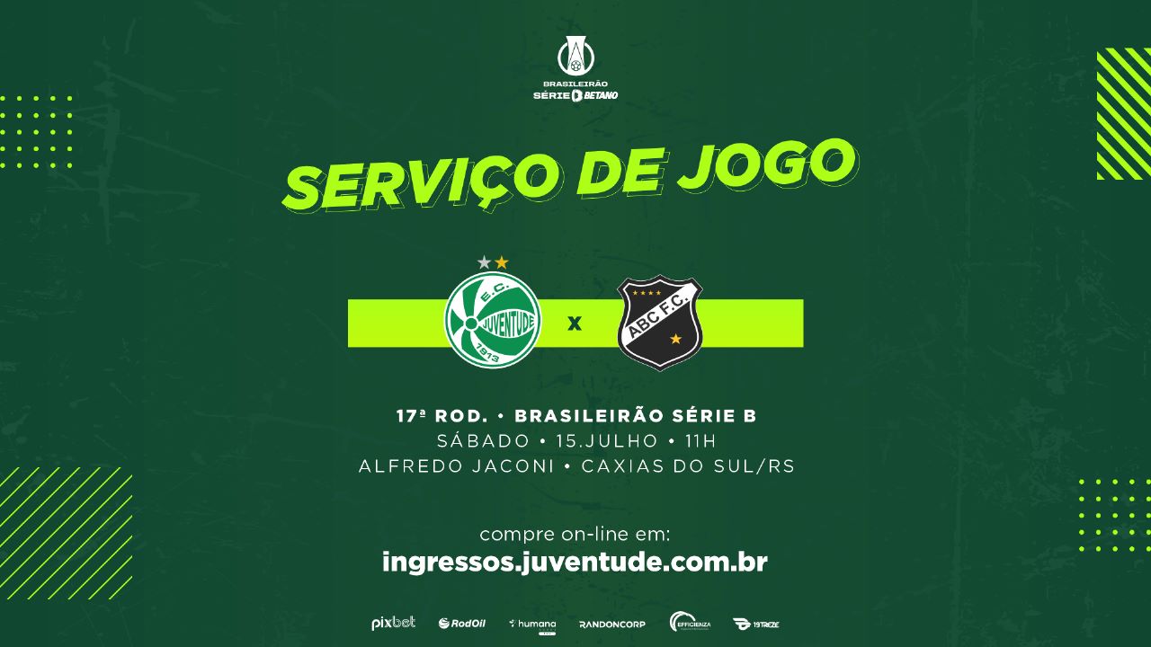 Serviço de jogo: Juventude x ABC