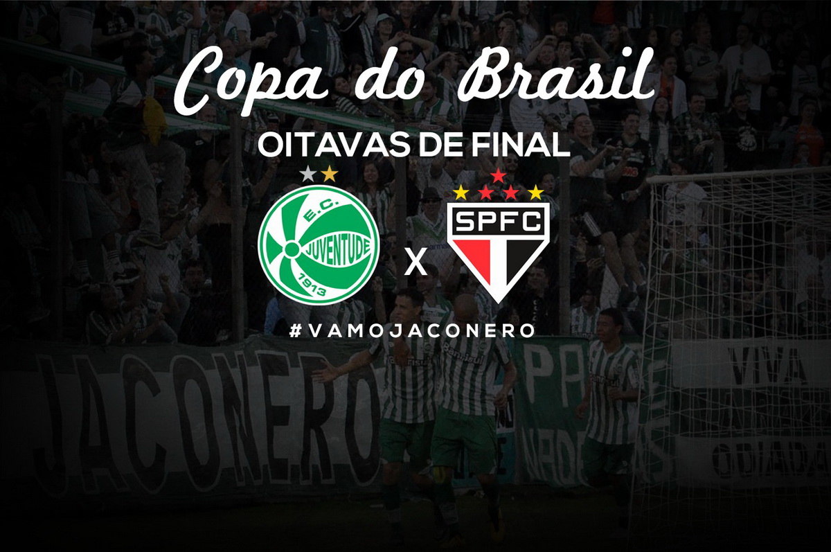 Copa do Brasil: Juventude encara o São Paulo nas oitavas