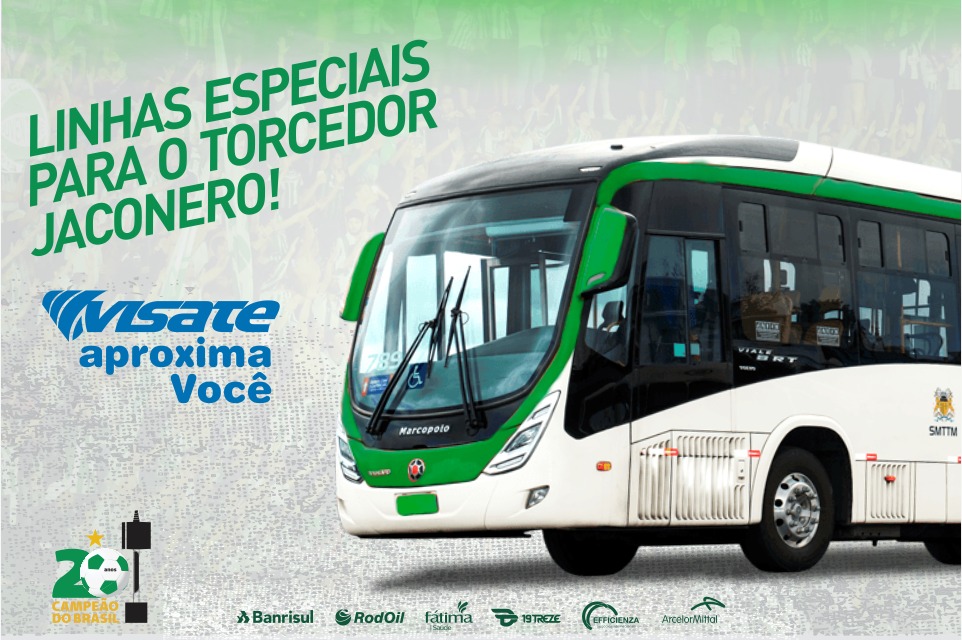 Confira as linhas especiais da Visate para Ju x São José, no domingo