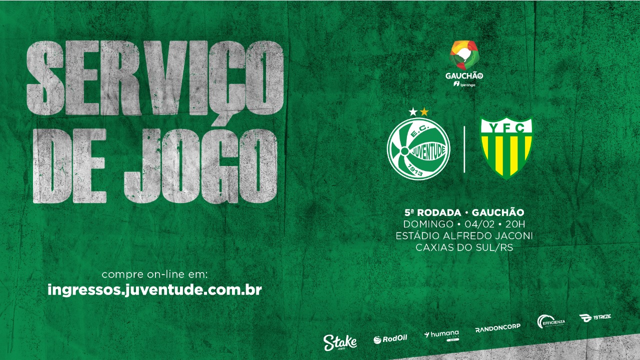 Serviço de jogo: Juventude x Ypiranga