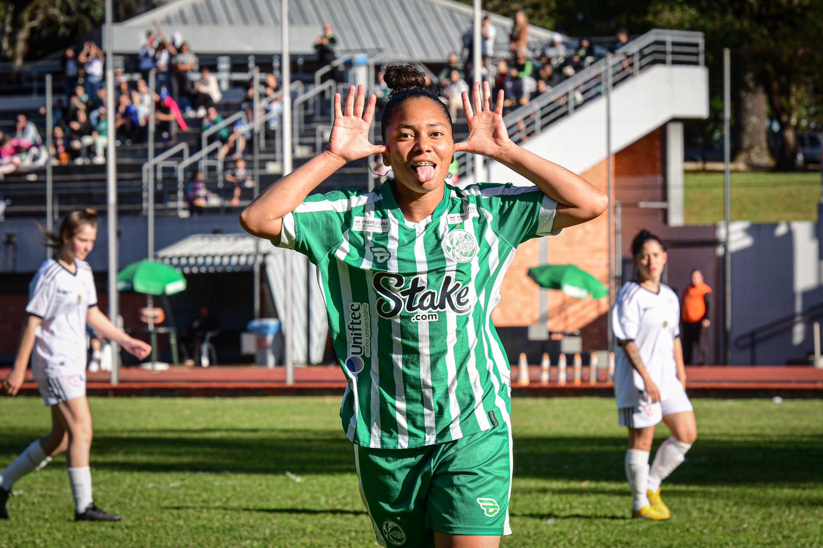 Com goleada, Juventude segue 100% de aproveitamento no Gauchão Feminino