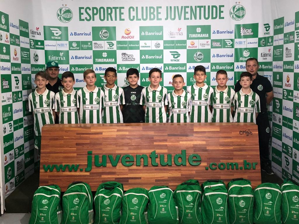 Escola de Futebol do Juventude vai disputar o “Challenge du Printemps”, na França