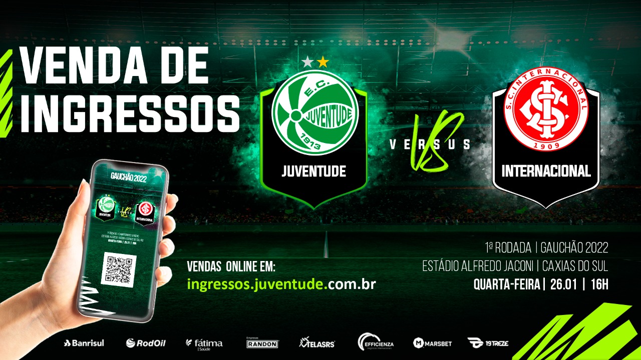 Juventude x Internacional: serviço de jogo