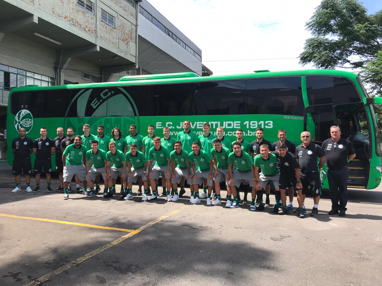 Juventude já está em Guaratinguetá para a disputa da Copa São Paulo