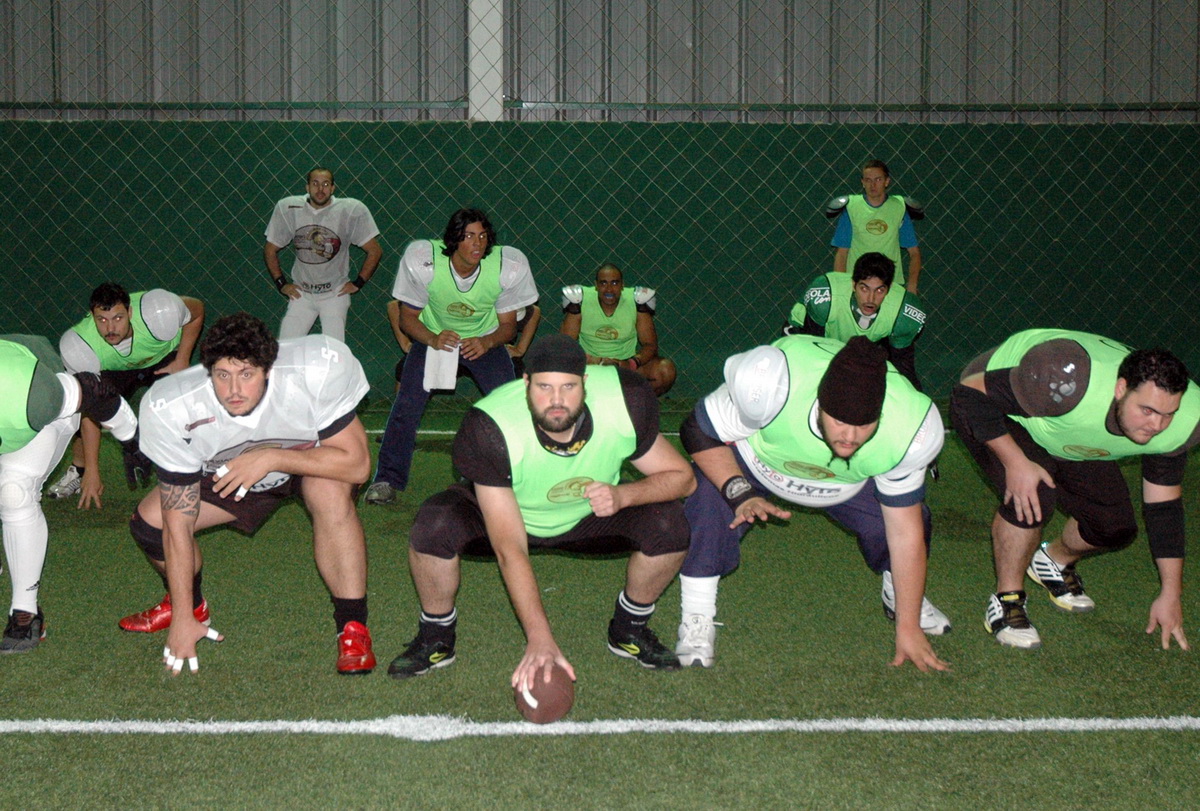 Juventude Gladiators pronto para o Torneio Touchdown