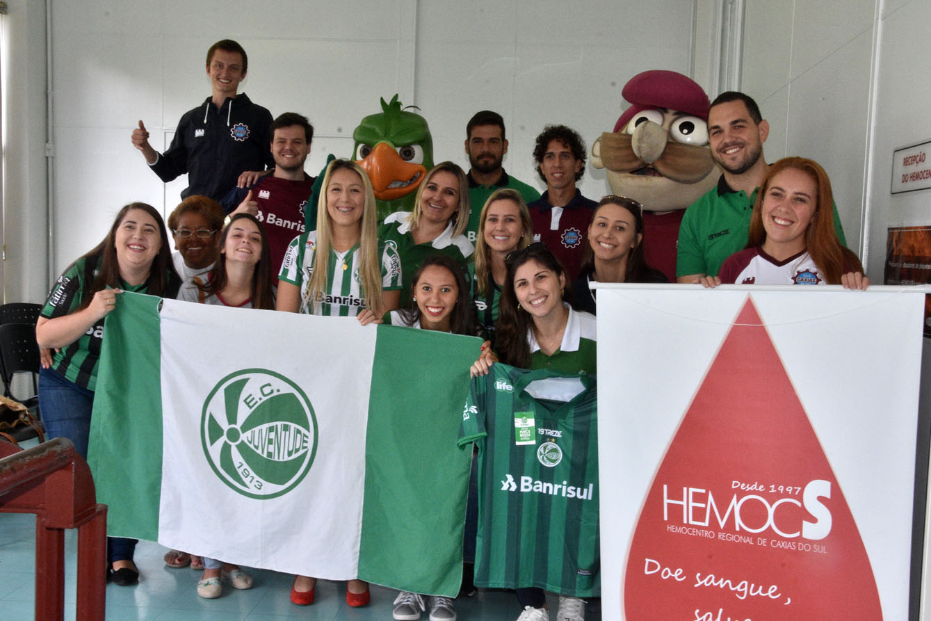 CJ’S de Juventude e Caxias lançam o Ca-Ju solidário