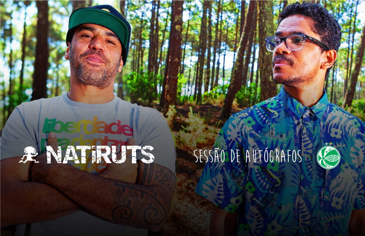 Juventude receberá Natiruts para sessão de autógrafos