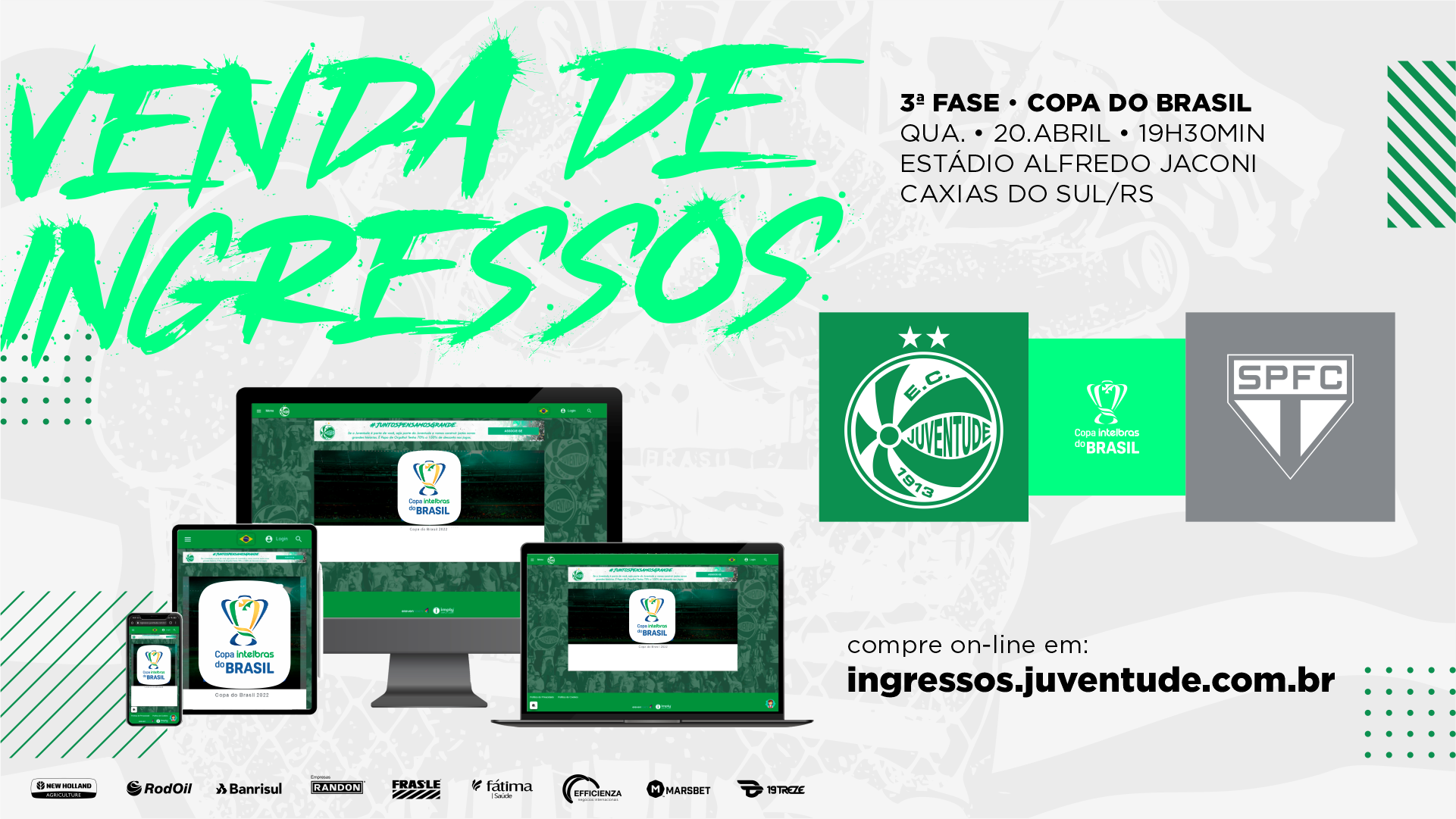 Serviço de Jogo: Juventude x São Paulo