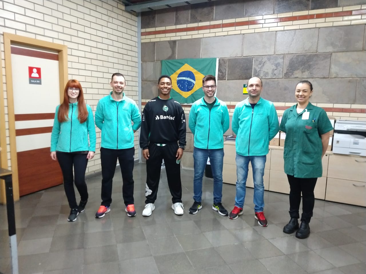 Preparador físico das categorias de base do Ju coordena atividades na SIPAT 