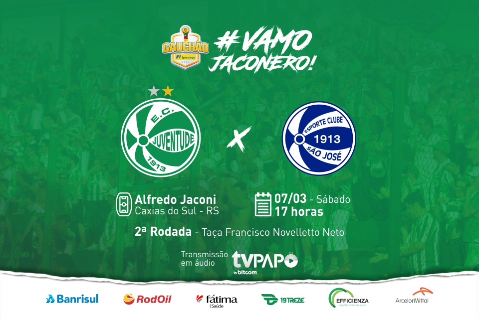Serviço de jogo: Juventude x São José