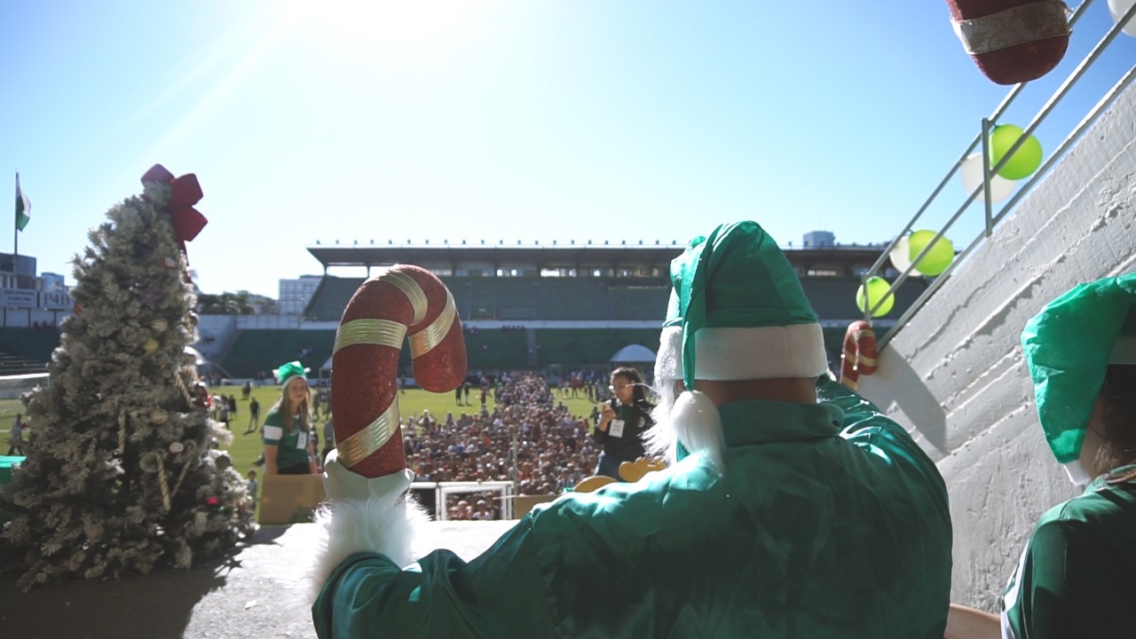 3ª edição do Natal Jaconero reúne mais de 1000 crianças no Alfredo Jaconi