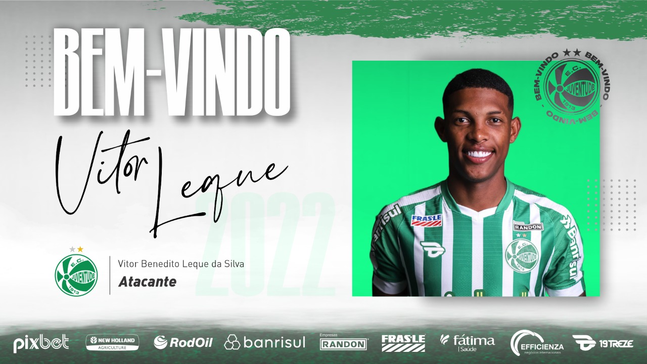 Juventude anuncia o atacante Vitor Leque