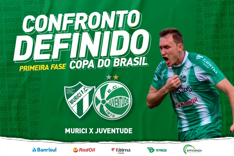 Ju conhece adversário da 1ª fase da Copa do Brasil