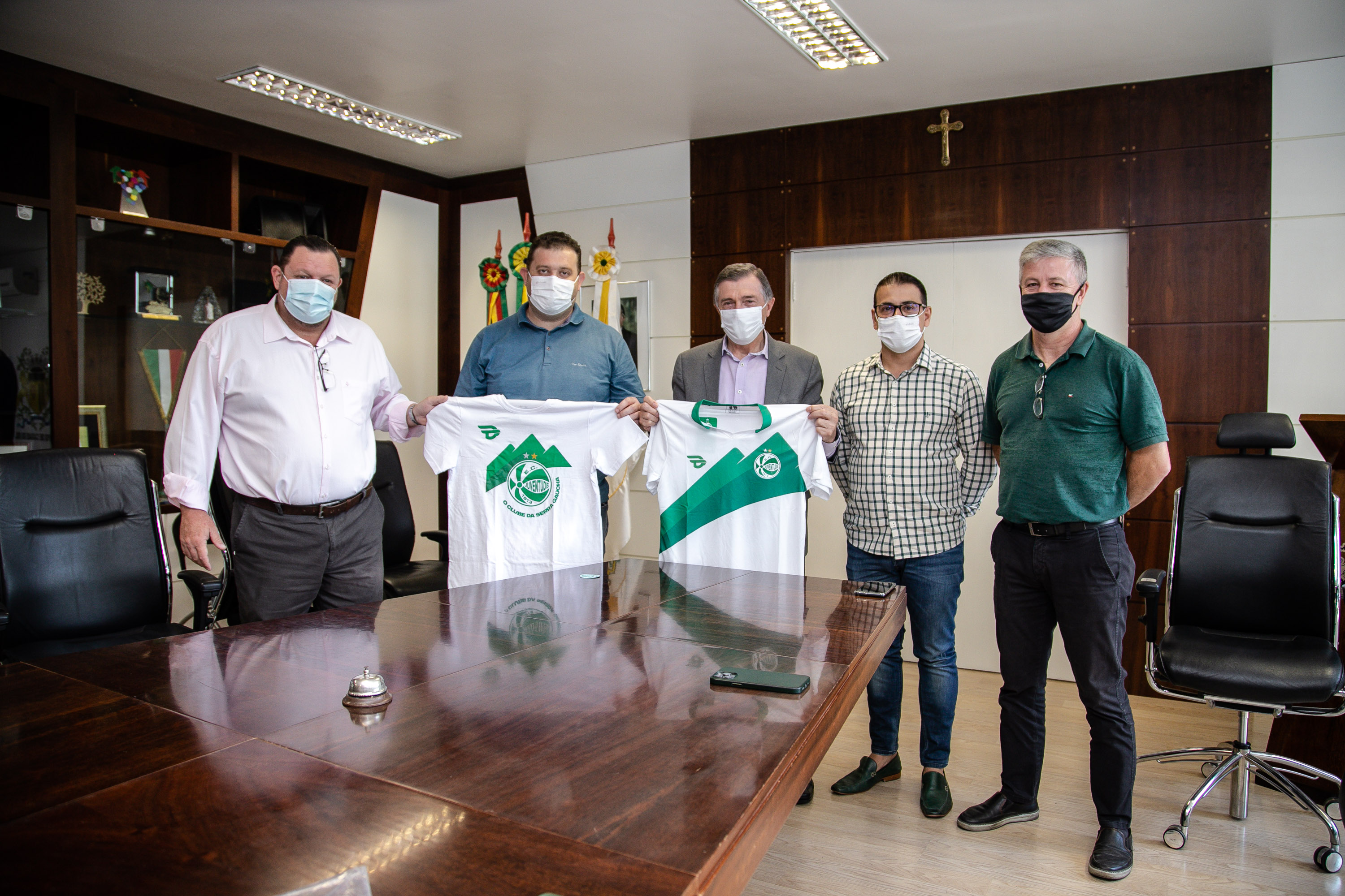 Juventude se reúne com a Prefeitura de Caxias do Sul para apresentar novo posicionamento de marca “O Clube da Serra Gaúcha”
