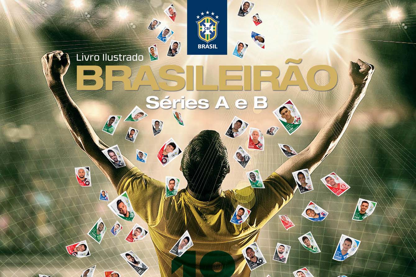 Panini lança álbum de figurinhas oficial do Campeonato Brasileiro 2018