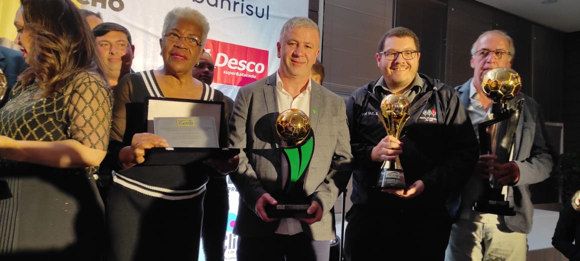 Juventude é homenageado na Festa dos Destaques do Futebol Gaúcho, promovida pela ACEG