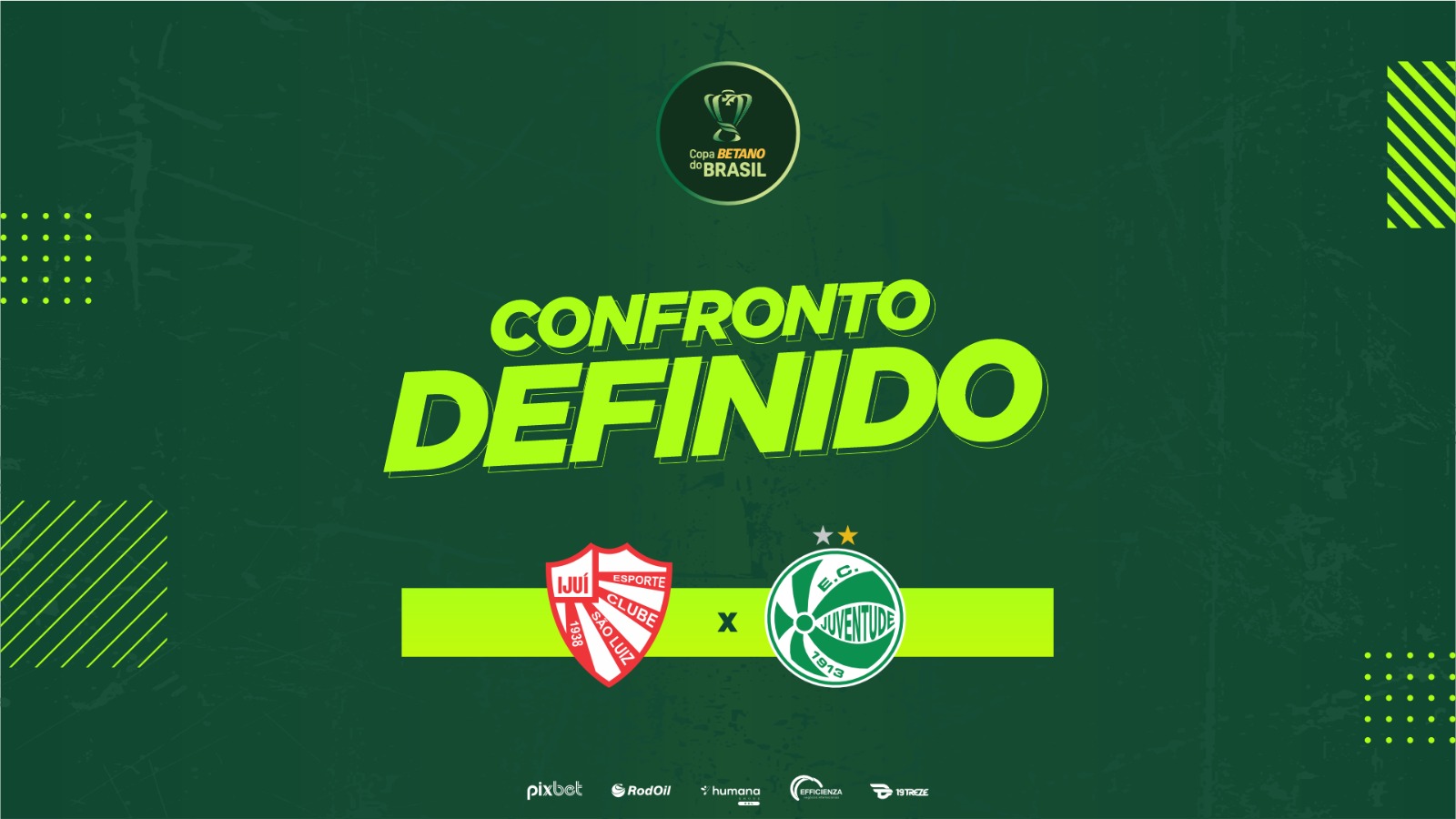 São Luiz será o adversário do Ju na Copa do Brasil