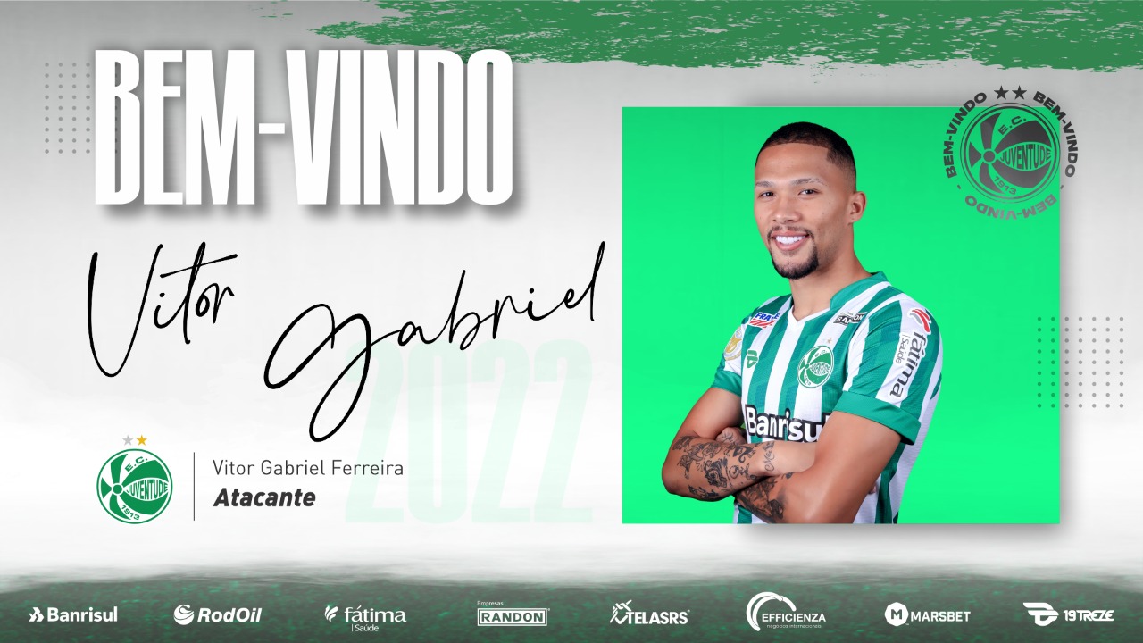 Atacante Vitor Gabriel é o novo reforço do Juventude