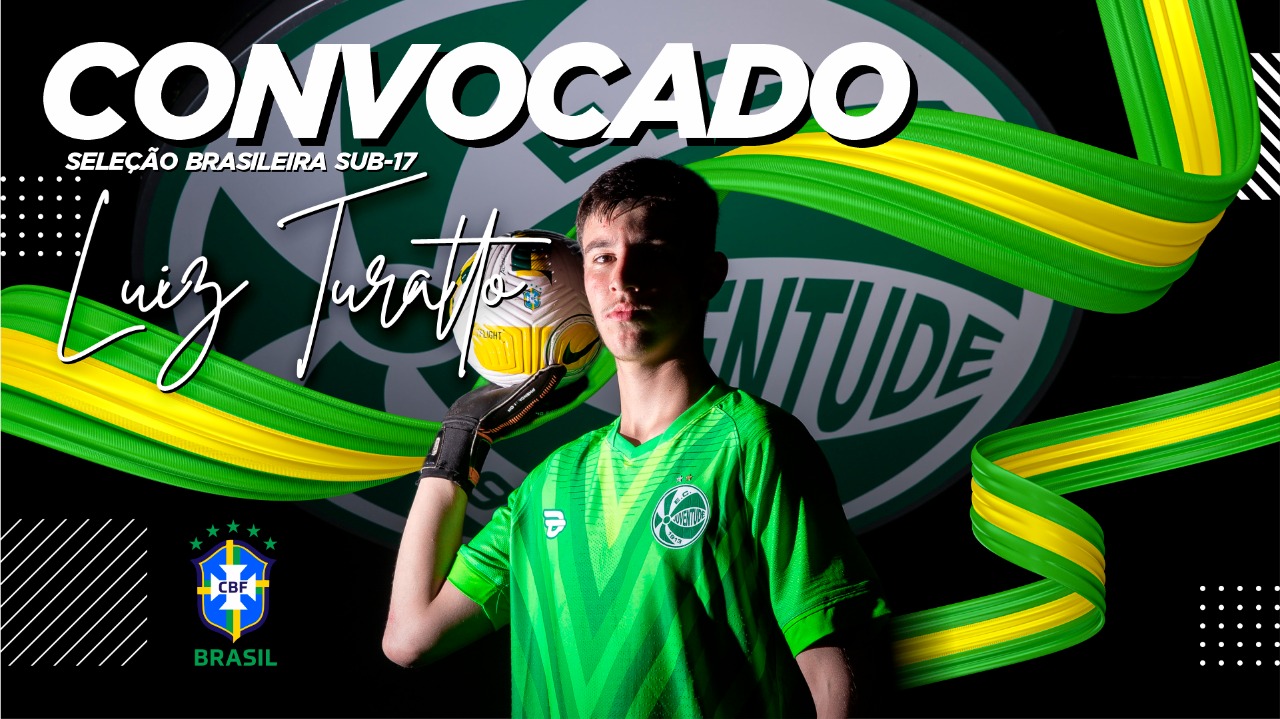 Goleiro Luiz Turatto é convocado para Seleção Brasileira sub-17