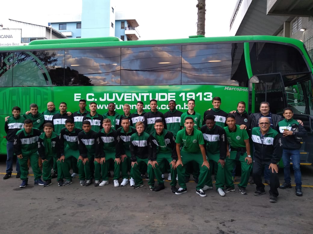 Juventude sub-17 chega a Belo Horizonte para a disputa da Taça BH