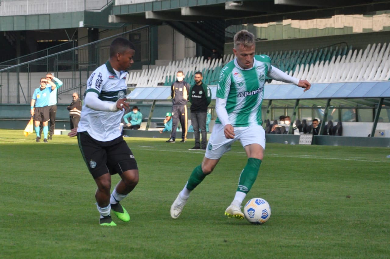 Fora de casa, Juventude sub-23 é superado pelo Coritiba