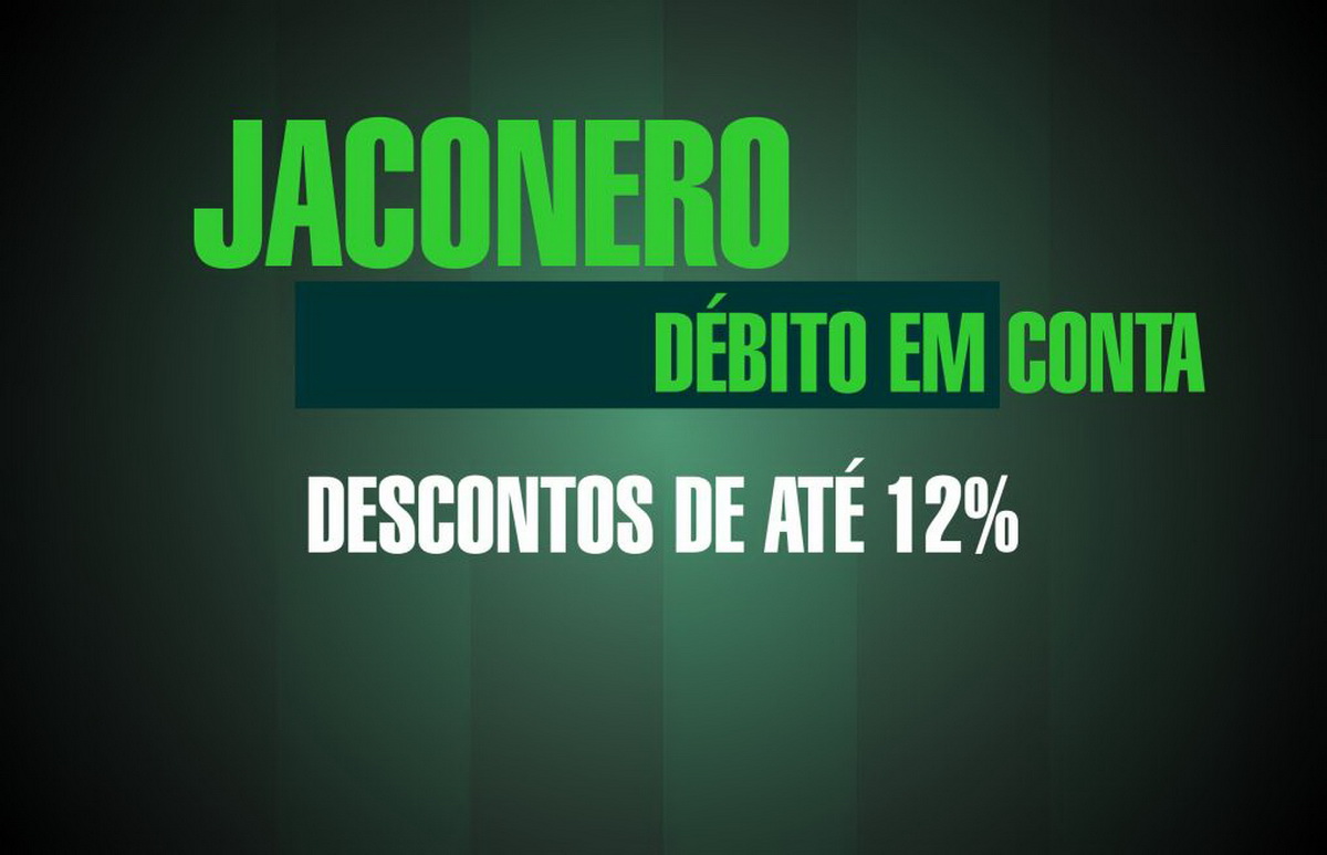 Sócio, escolha “débito em conta” e ganhe descontos na mensalidade