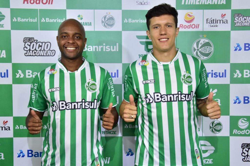 Juventude apresenta o volante Rafael Jataí e o zagueiro Victor Sallinas