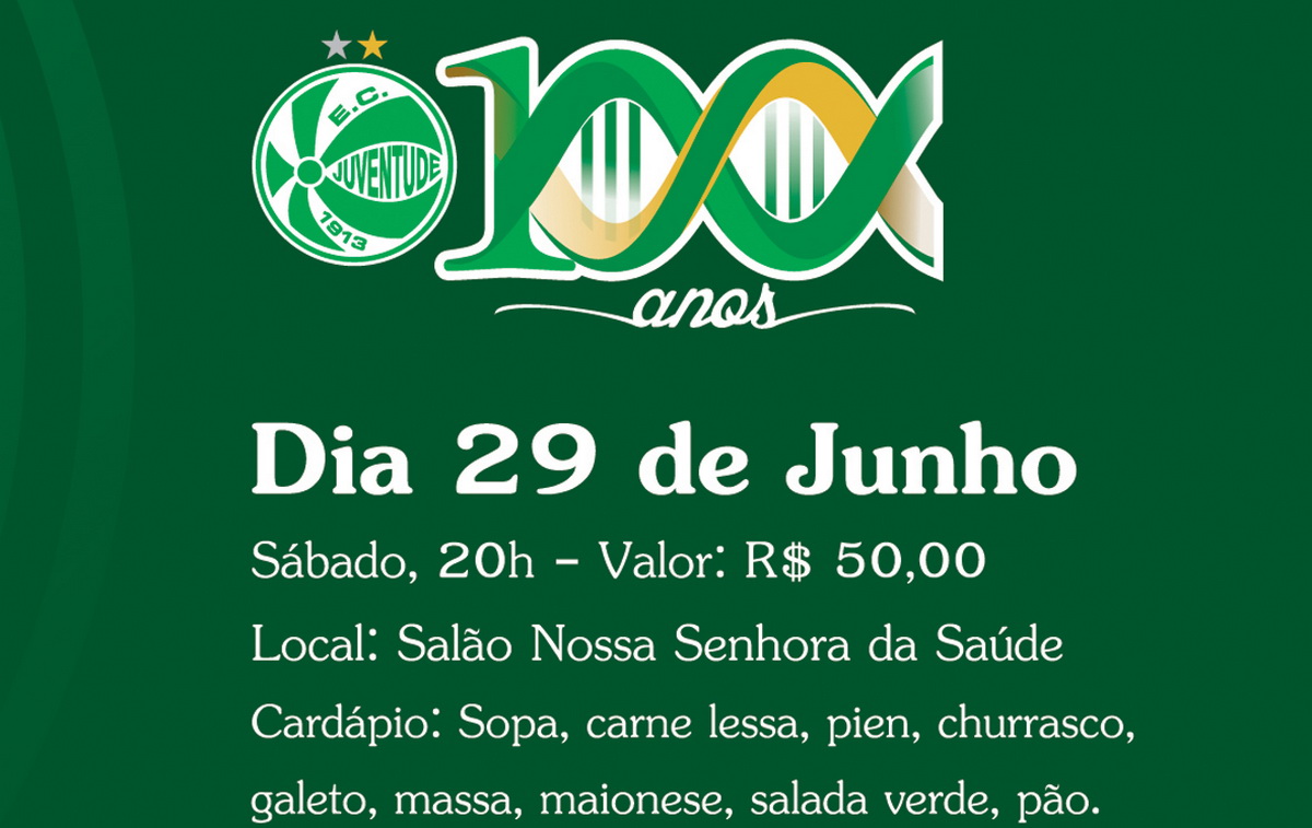 Jantar de aniversário: ingressos à venda