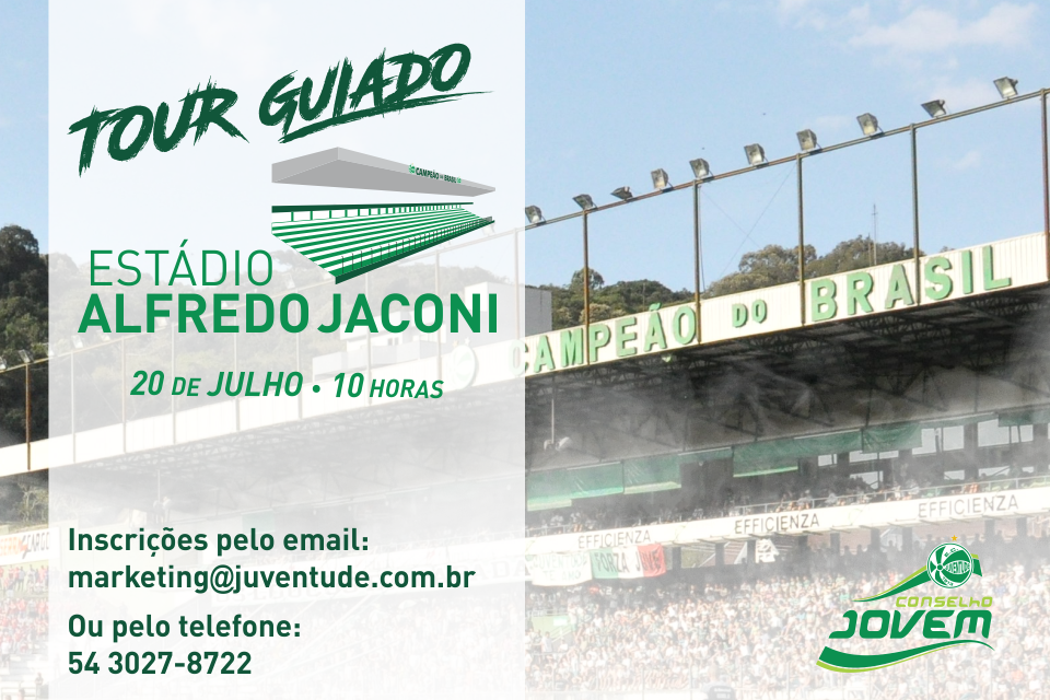 Participe do tour guiado pelo Jaconi, organizado pelo Conselho Jovem