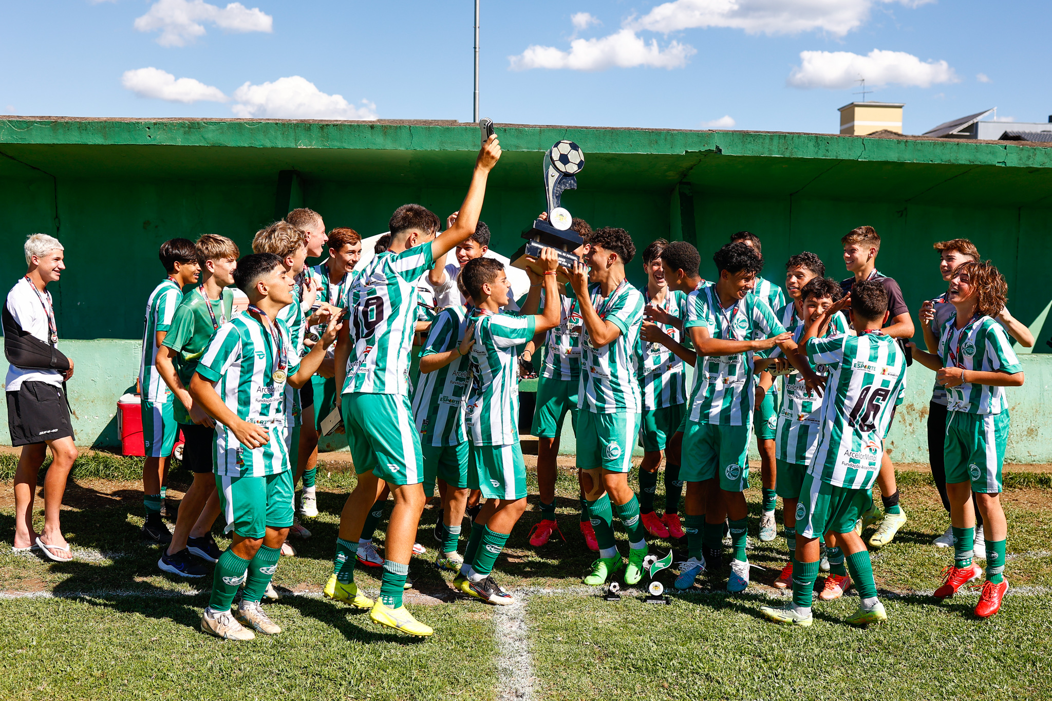 Juventude goleia Caxias e conquista Municipal sub-15