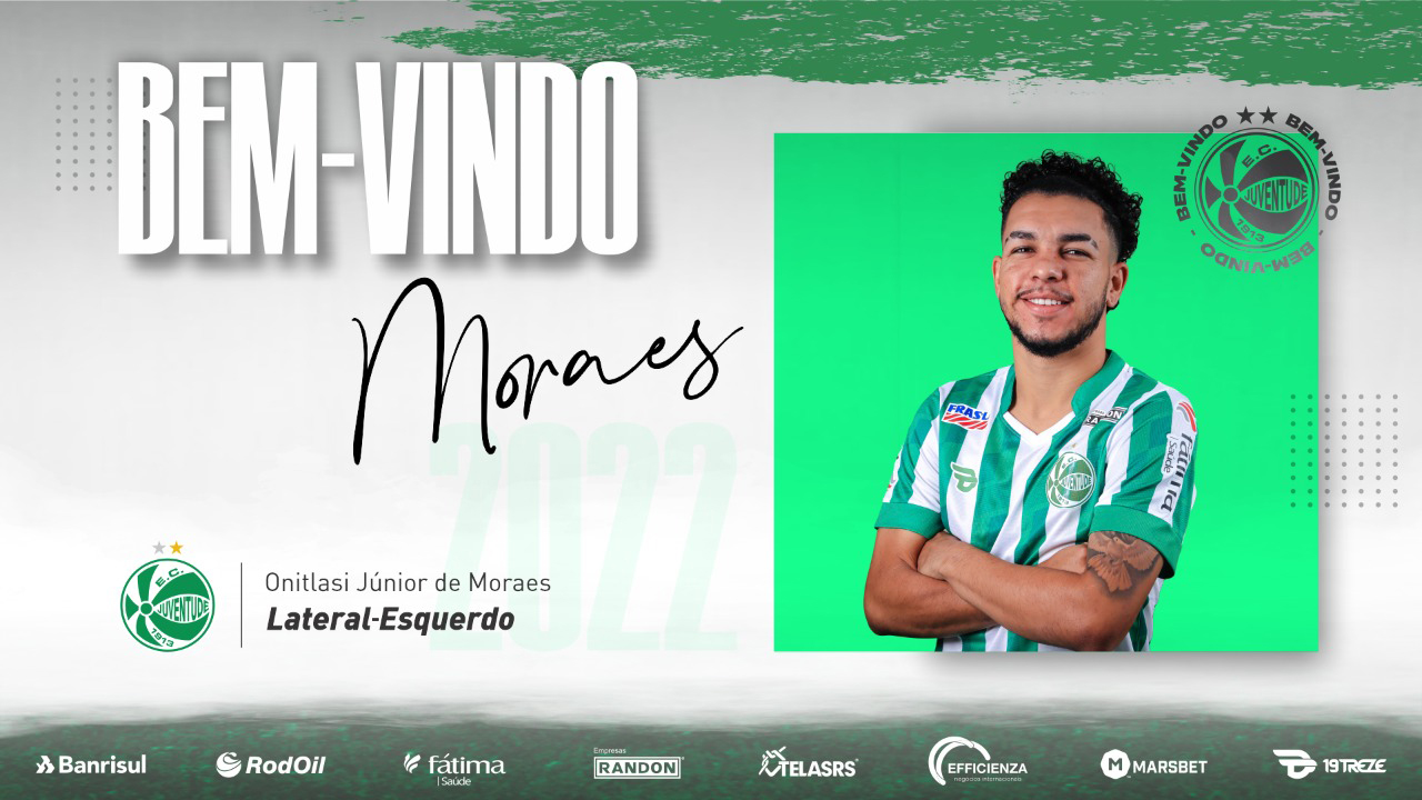 Lateral-esquerdo Moraes é o novo reforço Alviverde