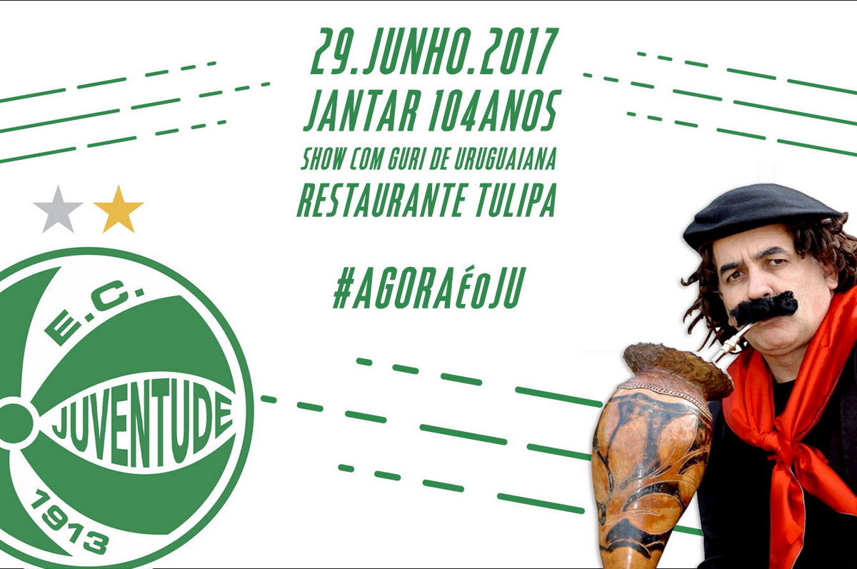 Faça parte da Festa de Aniversário dos 104 anos do Juventude