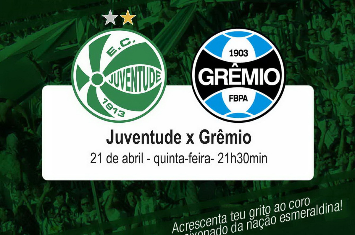 Juventude x Grêmio: serviço de jogo