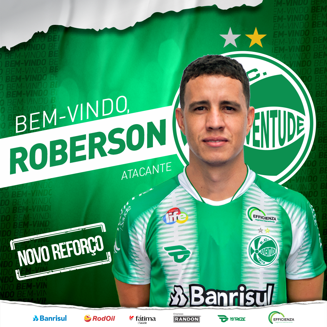 Atacante Roberson é o novo reforço Alviverde