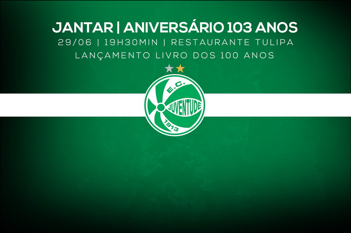 Participe da Festa de Aniversário dos 103 anos do Juventude